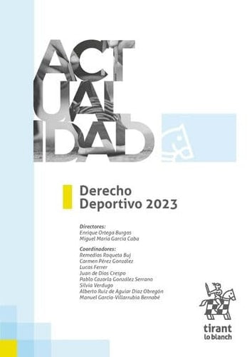 Derecho Deportivo 2023, de ROQUETA BUJ | portada del libro