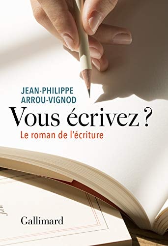 VOUS ECRIVEZ ?, de Jean-Philippe Arrou-Vignod | portada del libro