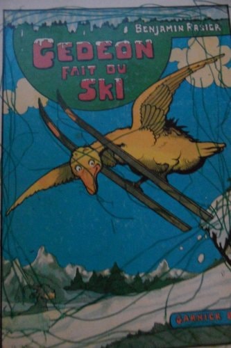 GEDEON FAIT DU SKI, de Benjamin Rabier | portada del libro