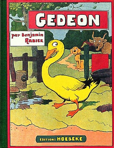 GEDEON, de Benjamin Rabier | portada del libro