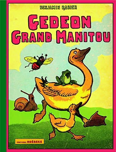 GEDEON GRAND MANITOU, de Benjamin Rabier | portada del libro