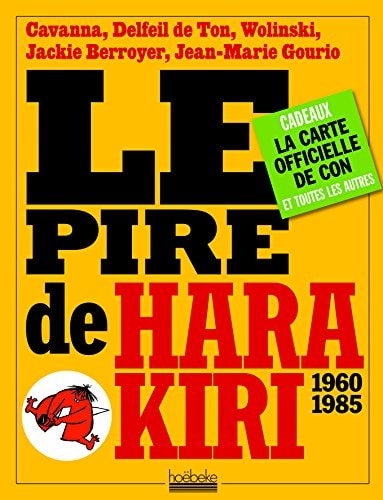 LE PIRE DE HARA KIRI, de Cavanna | portada del libro