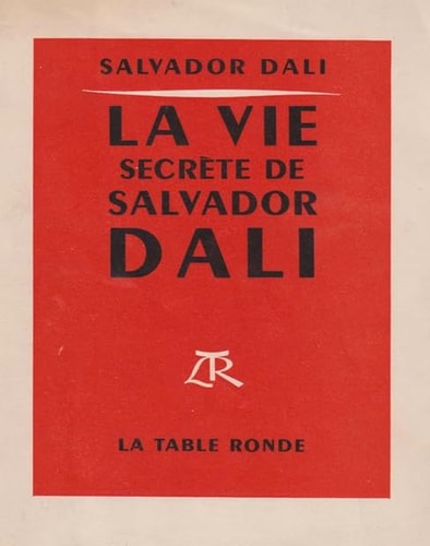 VIE SECRETE DE SAL DALI, de Salvador Dalí | portada del libro