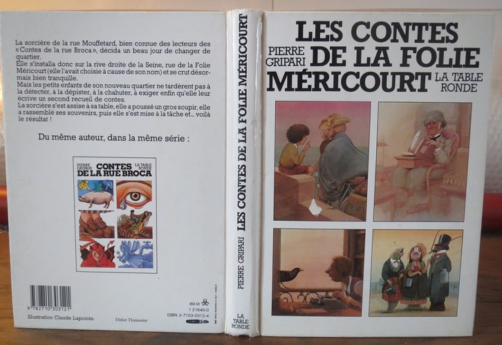 LES CONTES DE LA FOLIE MERICOURT, de Pierre Gripari | portada del libro