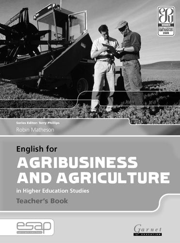 AGRIBUSINESS AND AGRICULTURE TEACHERS BOOK, de Varios autores | portada del libro