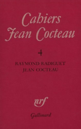RAYMOND RADIGUET JEAN COCTEAU, de Gallimard | portada del libro