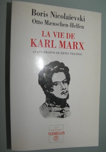VIE DE KARL MARX 77, de Boris I. Nikolaevskij | portada del libro