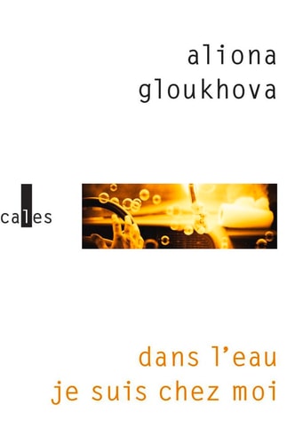 DANS L EAU JE SUIS CHEZ MO, de Aliona Gloukhova | portada del libro