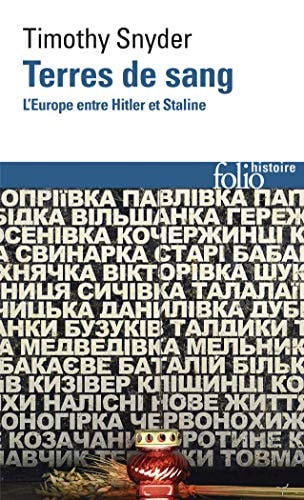 Terres de sang, de Timothy Snyder | portada del libro