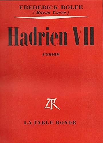 HADRIEN SEPT, de Frederick Rolfe (Baron Corvo) | portada del libro