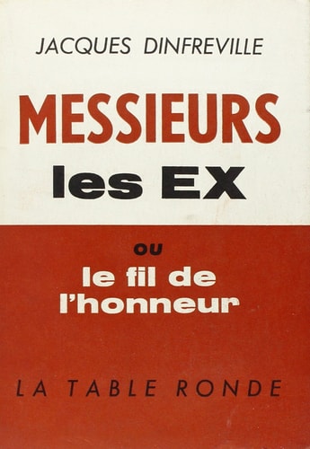 MESSIEURS LES EX, de Dinfreville | portada del libro