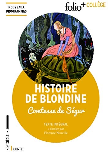 HISTOIRE DE BLONDINE, de Comtesse de Ségur | portada del libro