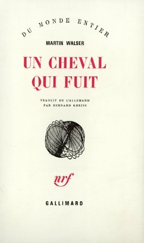 UN CHEVAL QUI FUIT, de Martin Walser | portada del libro