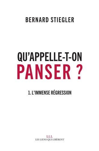 QUAPPELLETON PANSER, de BERNARD STIEGLER | portada del libro
