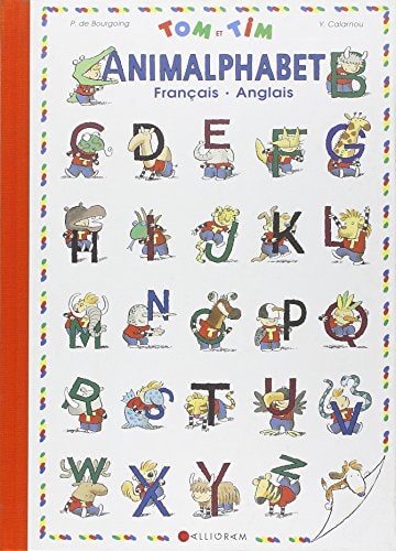 L'ANIMALPHABET (FRANC-ANG), de Yves Calarnou | portada del libro