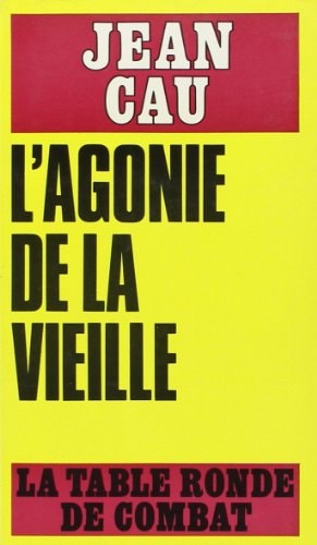 AGONIE DE LA VIEILLE, de Cau | portada del libro