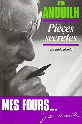 PIECES SECRETES, de Anouilh | portada del libro