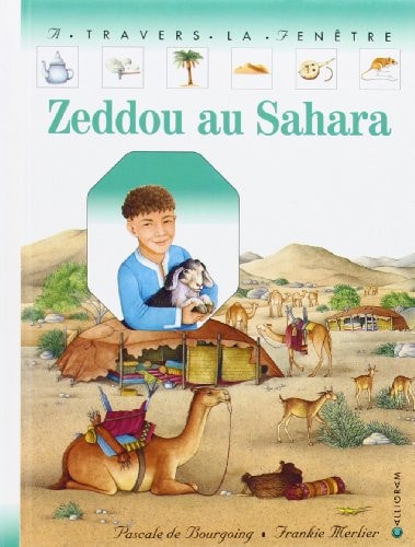 ZEDDOU AU SAHARA, de Pascale de Bourgoing | portada del libro