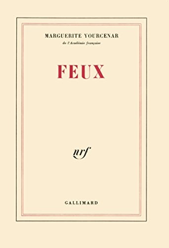 FEUX, de Yourcenar | portada del libro
