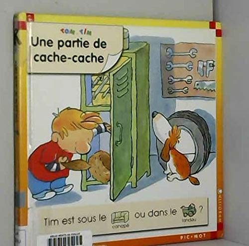 TOM ET TIM UNE PARTIE DE CACHE-CACHE, de Pascale de Bourgoing | portada del libro
