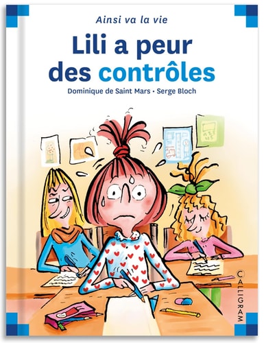 LILI A PEUR DES CONTROLES N°52, de Dominique de Saint Mars | portada del libro