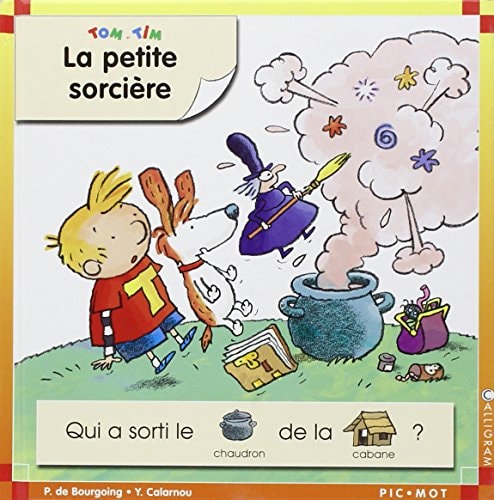 TOM ET TIM LA PETITE SORCIERE, de Pascale de Bourgoing | portada del libro