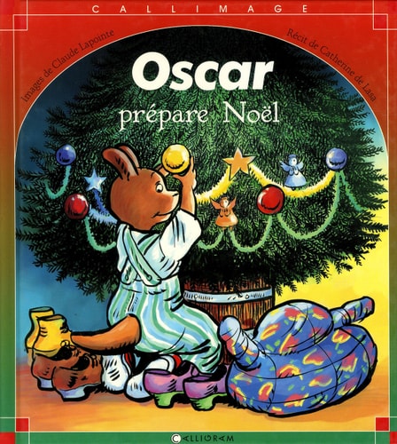 OSCAR PREPARE NOEL, de Catherine de Lasa | portada del libro