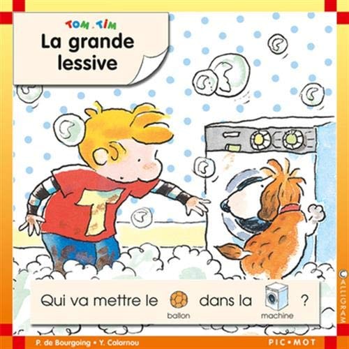 TOM ET TIM LA GRANDE LESSIVE, de Pascale de Bourgoing | portada del libro