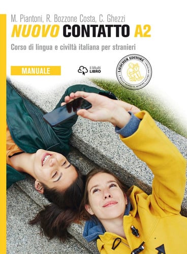 NUOVO CONTATTO A2 MANUALE, de AA.VV. | portada del libro