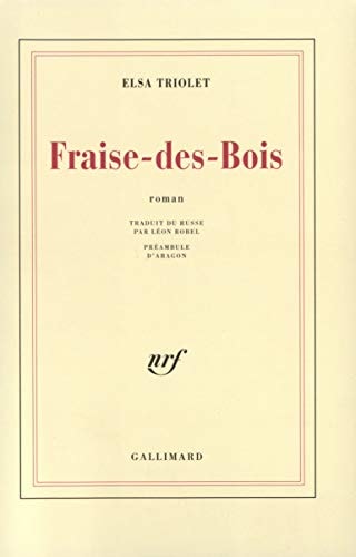 FRAISE-DES-BOIS, de Elsa Triolet | portada del libro