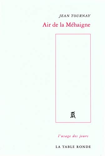 AIR DE LA MEHAIGNE, de Jean Tournay | portada del libro