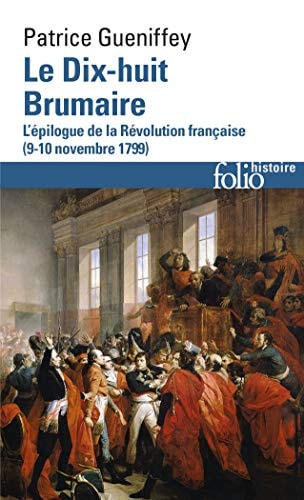 LE DIX-HUIT BRUMAIRE, de Patrice Gueniffey | portada del libro