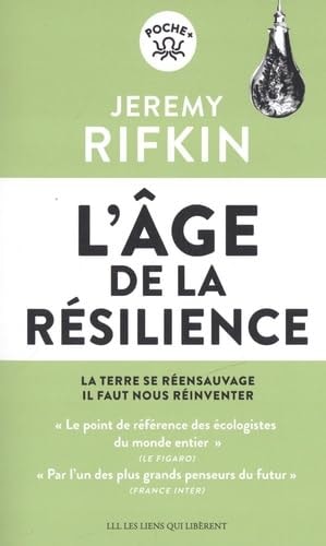 'AGE DE LA RESILIENCE (POCHE), de Jeremy Rifkin | portada del libro
