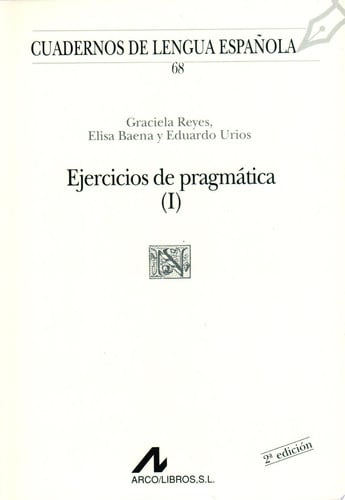 Ejercicios de pragmática, de Reyes | portada del libro
