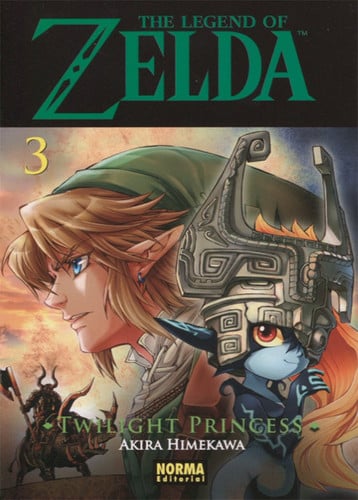 The Legend of Zelda. Twilight Princess 3, de Himekawa | portada del libro