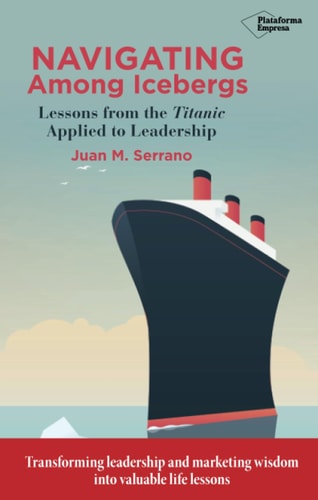 NAVIGATING AMONG ICEBERGS, de SERRANO | portada del libro