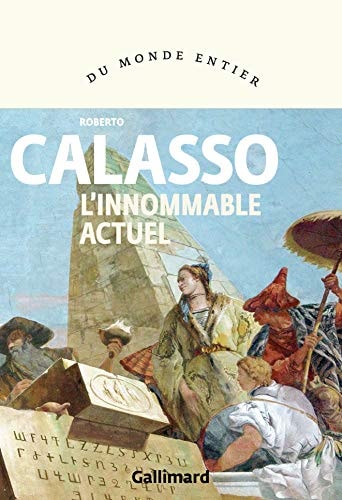 L'INNOMMABLE ACTUEL, de Roberto Calasso | portada del libro
