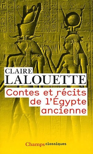 ONTES ET RECITS DE L'EGYPTE A, de LALOUETTE CLAIRE | portada del libro