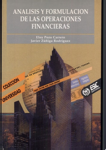 ANALISIS Y FORMULACION OPERACIO.FINANCIERAS, de Eloy Pozo Carrero | portada del libro