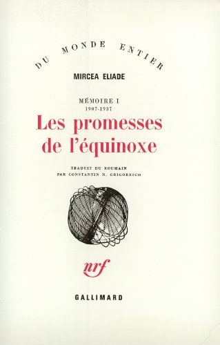 LES PROMESSES DE L'EQUINOXE, de Mircéa Eliade | portada del libro