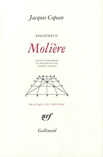 MOLIERE, de Jacques Copeau | portada del libro