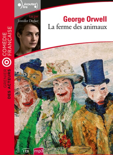LA FERME DES ANIMAUX CD, de Orwell | portada del libro