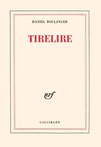 TIRELIRE, de Boulanger | portada del libro