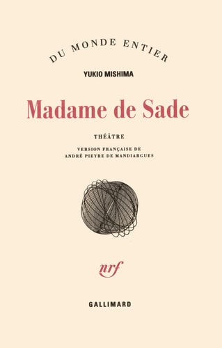 MADAME DE SADE, de Yukio Mishima | portada del libro