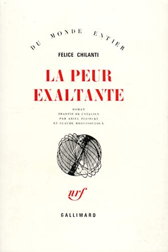 LA PEUR EXALTANTE, de Felice Chilanti | portada del libro