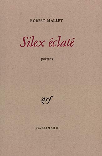 SILEX ECLATE, de Robert Mallet | portada del libro