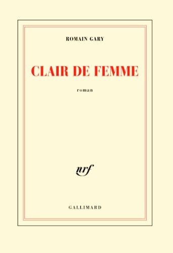 CLAIR DE FEMME, de Gary | portada del libro