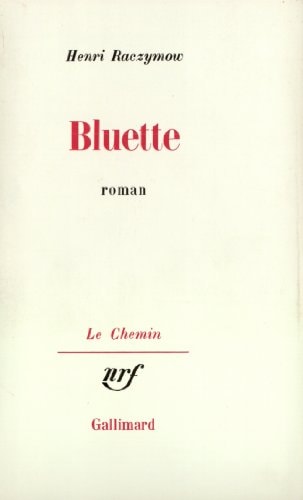 BLUETTE, de Raczymow | portada del libro