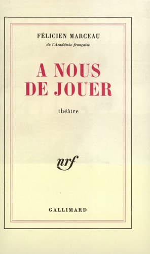 A NOUS DE JOUER, de Marceau | portada del libro
