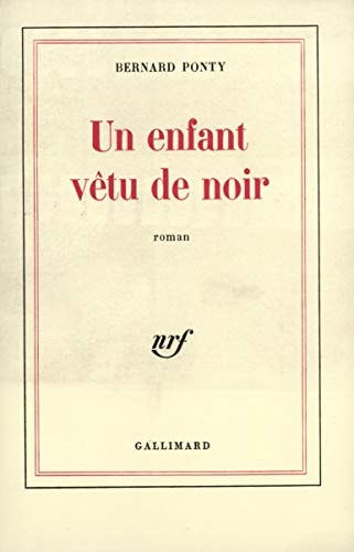 UN ENFANT VETU DE NOIR, de Ponty | portada del libro